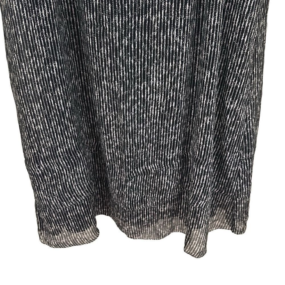 Eileen Fisher System, Women's 'Elemental' Mini Dress, Silk Crinkle, Black, Large - Picture 5 of 11